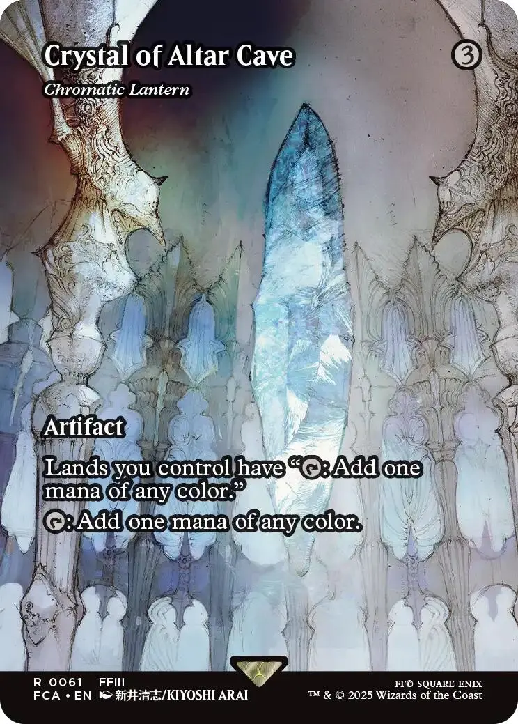 Crystal Of Altar Cave - Chromatic Lantern (Showcase) [Final Fantasy : Through The Ages] 1