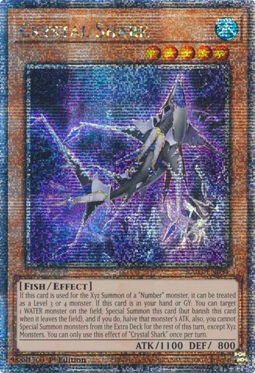 Crystal Shark (Quarter Century Secret Rare) [Ra03-En031] Quarter Century Secret Rare 1