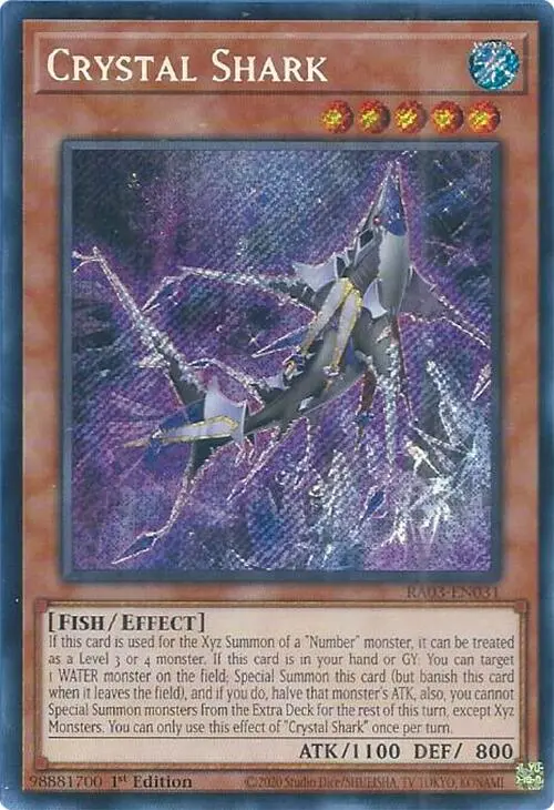 Crystal Shark (Secret Rare) [Ra03-En031] Secret Rare 1