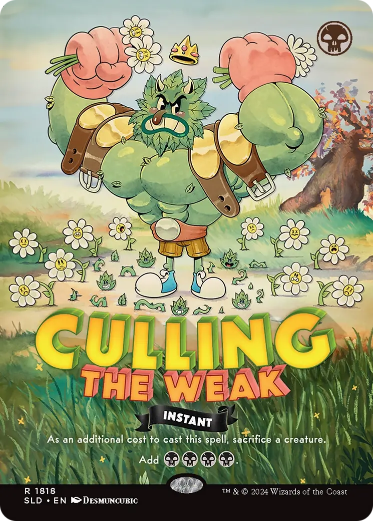 Culling The Weak (Rainbow Foil) [Secret Lair Drop Series] 1