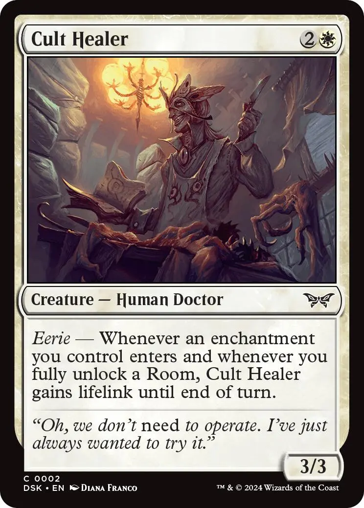 Cult Healer [Duskmourn: House Of Horror] 1
