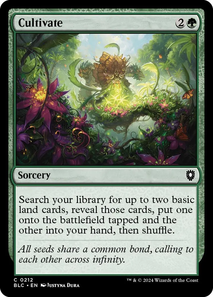 Cultivate [Bloomburrow Commander] 1