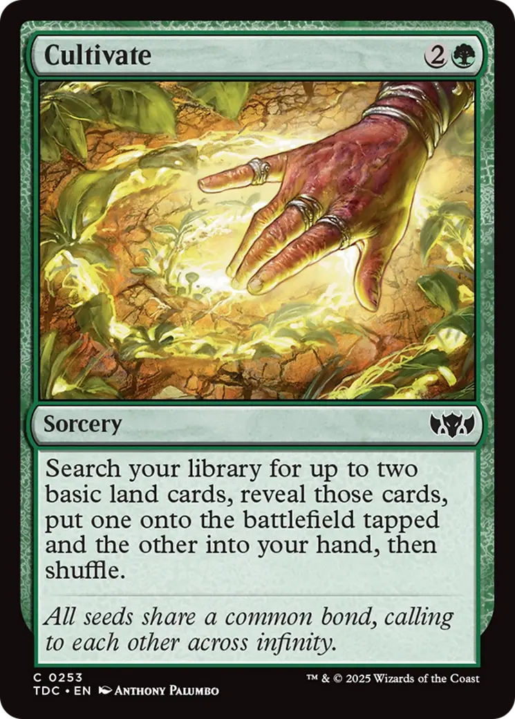 Cultivate [Tarkir: Dragonstorm Commander] 1
