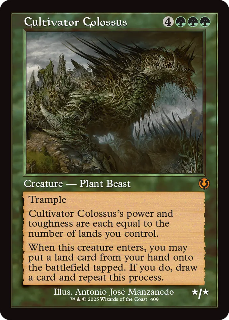 Cultivator Colossus (Retro Frame) [Innistrad Remastered] 1