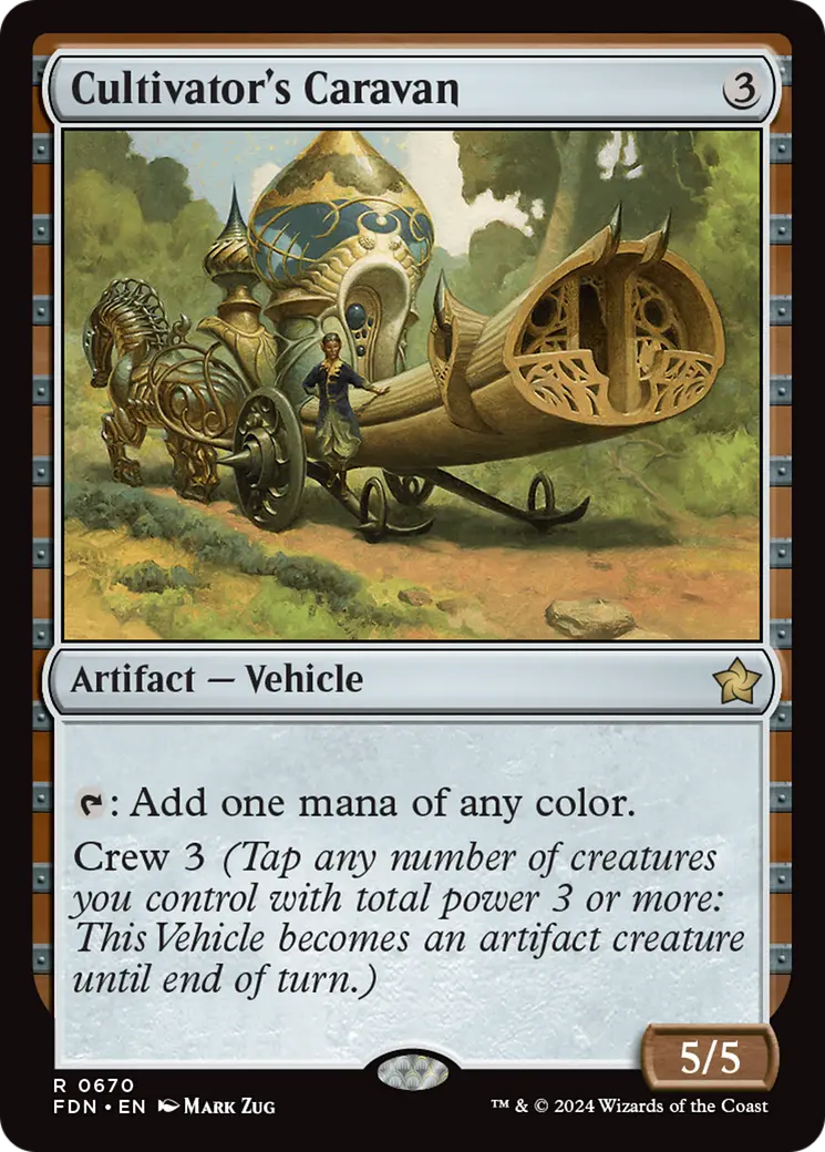 Cultivator's Caravan [Foundations] 1