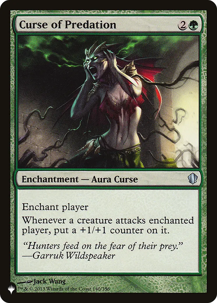 Curse Of Predation [The List] 1