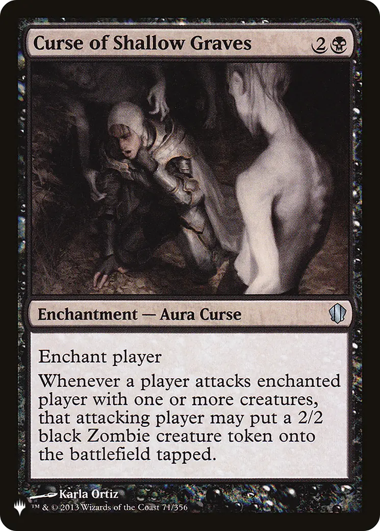 Curse Of Shallow Graves [The List] 1