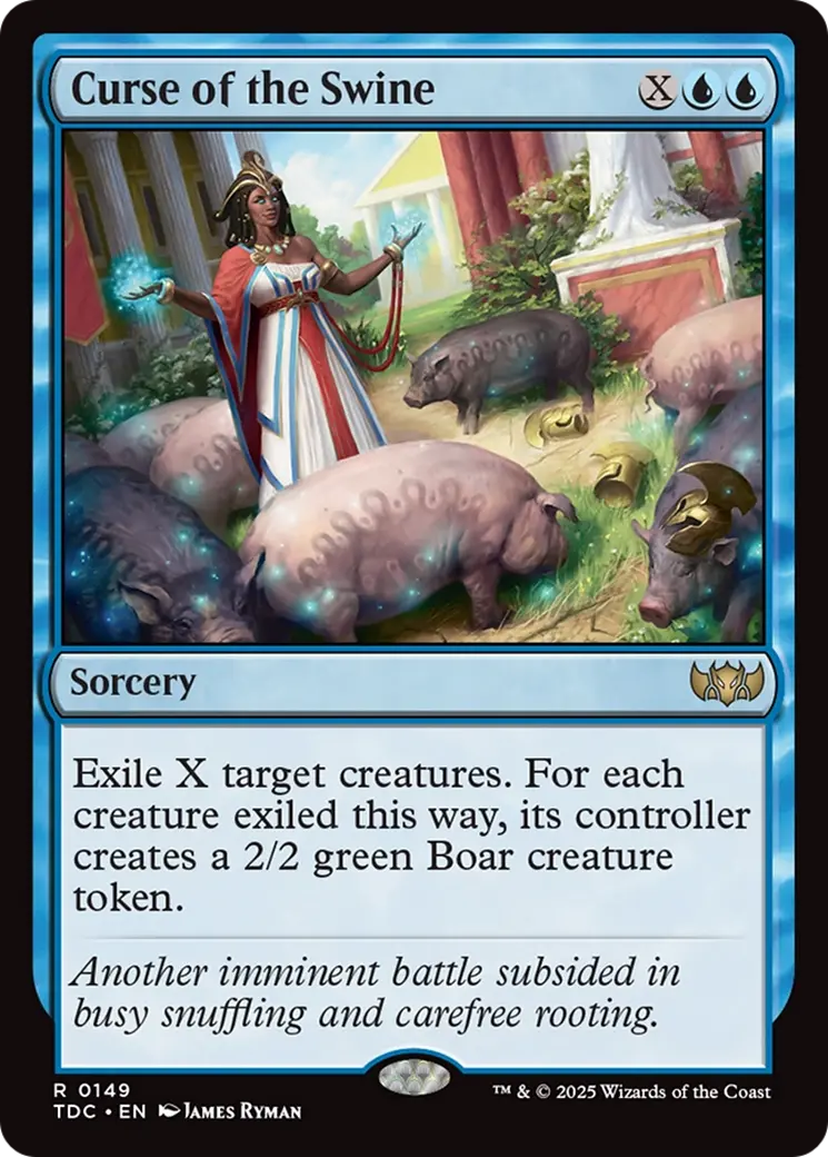 Curse Of The Swine [Tarkir: Dragonstorm Commander] 1