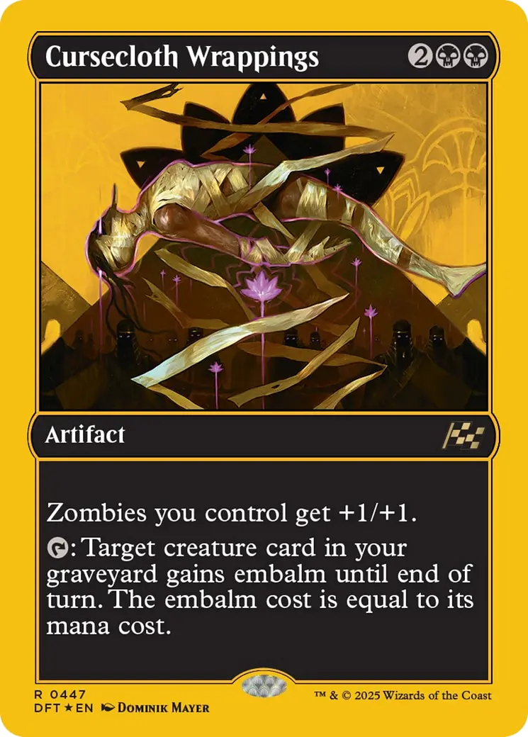 Cursecloth Wrappings (First-Place Foil) [Aetherdrift] 1