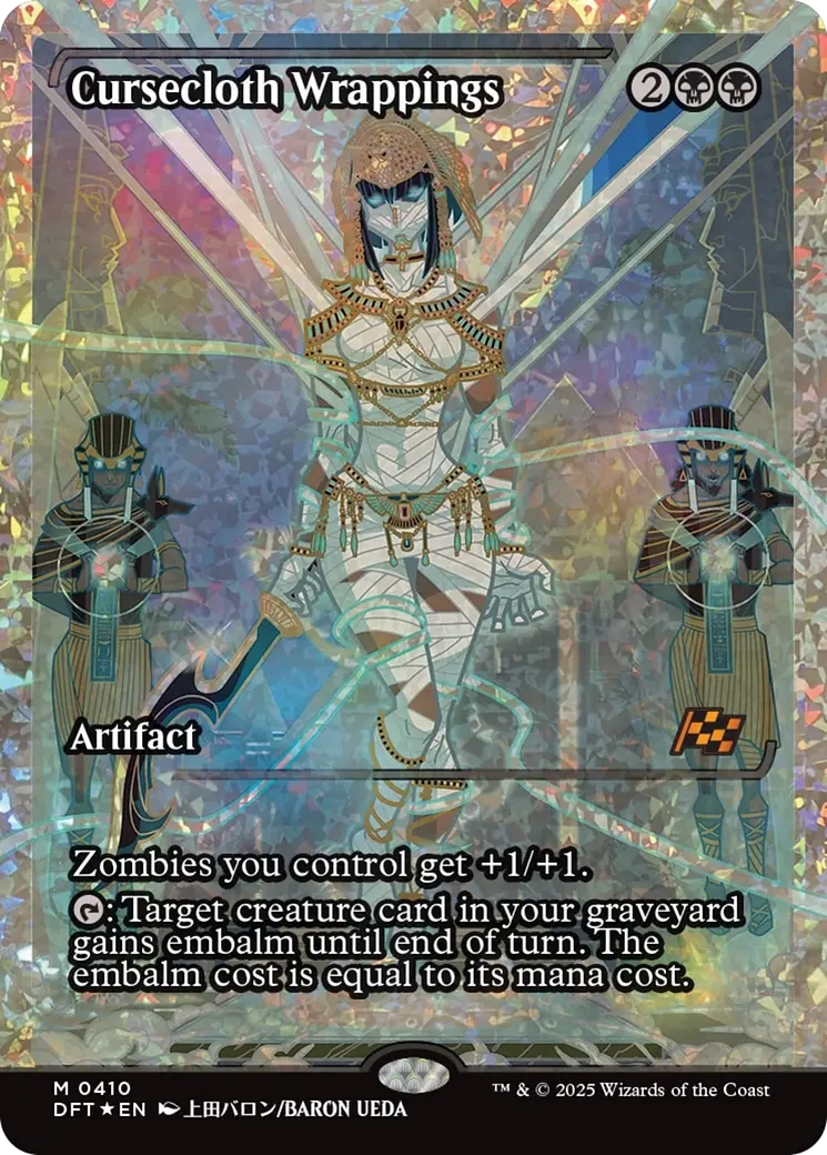 Cursecloth Wrappings (Showcase) (Fracture Foil) [Aetherdrift] 1