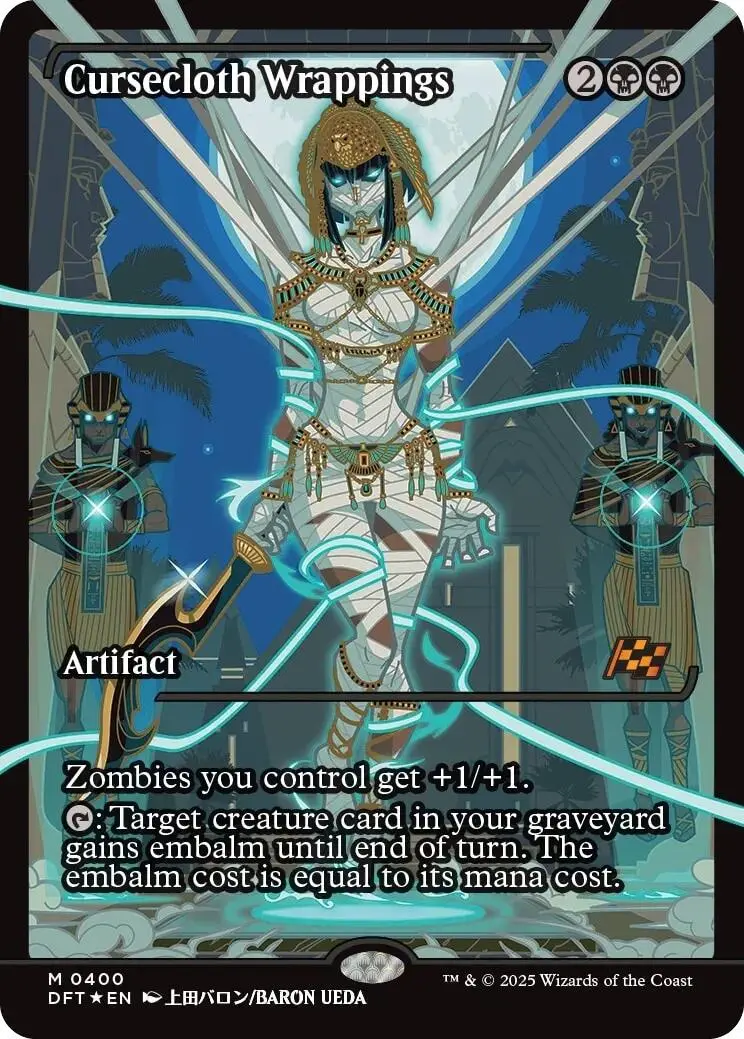 Cursecloth Wrappings (Showcase) (Japanese) [Aetherdrift] 1