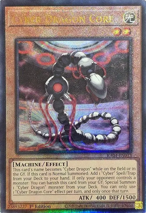 Cyber Dragon Core [Ra04-En013] Prismatic Ultimate Rare 1