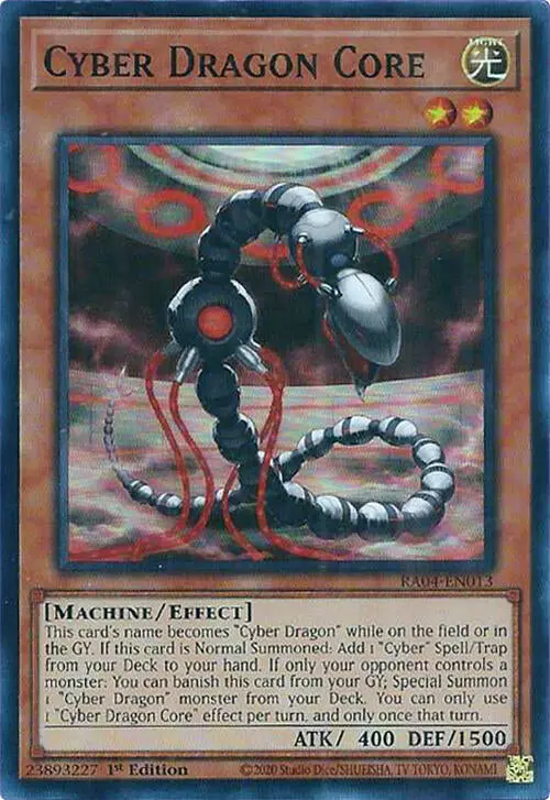 Cyber Dragon Core [Ra04-En013] Super Rare 1
