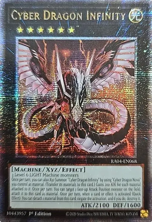 Cyber Dragon Infinity [Ra04-En068] Quarter Century Secret Rare 1