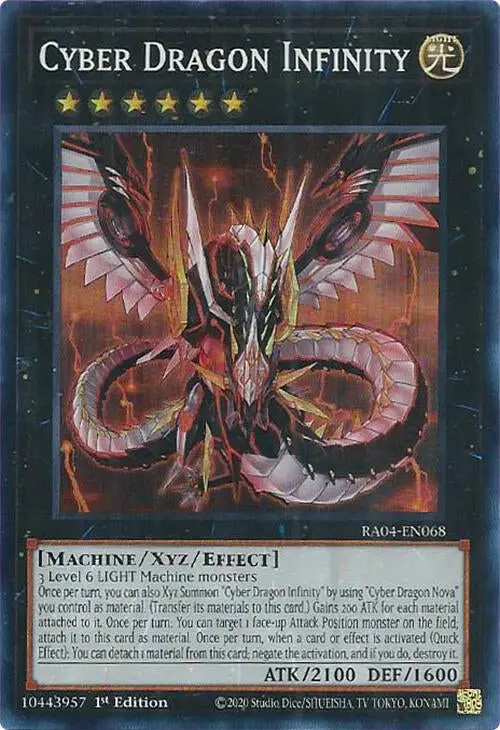 Cyber Dragon Infinity [Ra04-En068] Super Rare 1