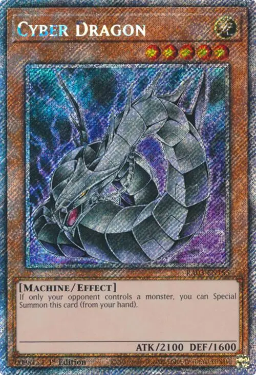 Cyber Dragon (Platinum Secret Rare) [Ra03-En155] Platinum Secret Rare 1
