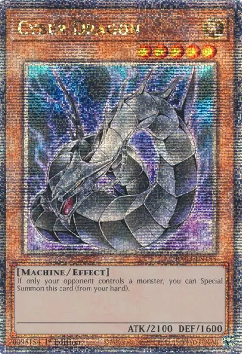 Cyber Dragon (Quarter Century Secret Rare) [Ra03-En155] Quarter Century Secret Rare 1