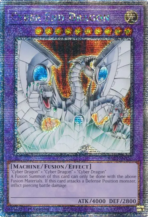 Cyber End Dragon (Quarter Century Secret Rare) [Ra03-En156] Quarter Century Secret Rare 1