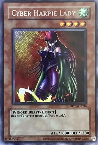 Cyber Harpie Lady [Rp01-En096] Secret Rare 1