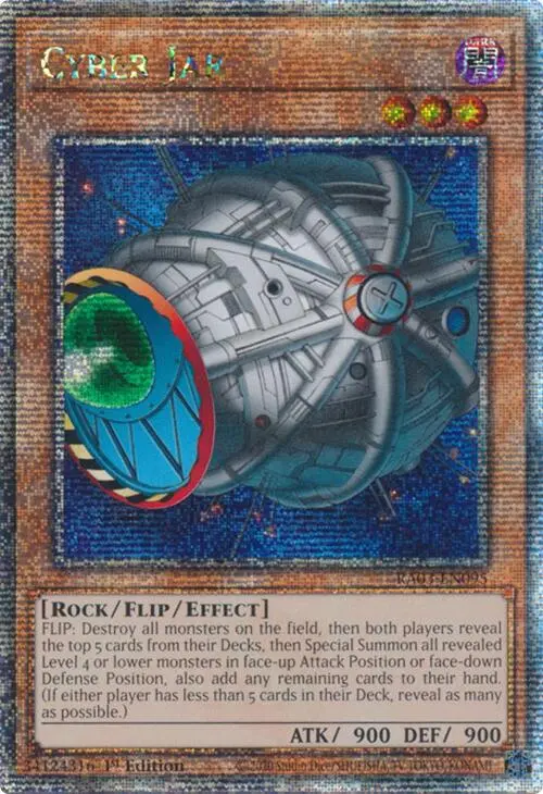 Cyber Jar (Quarter Century Secret Rare) [Ra03-En095] Quarter Century Secret Rare 1