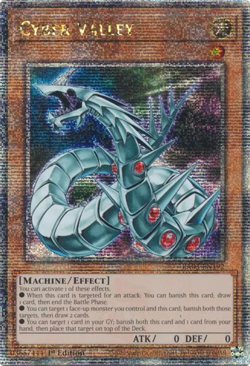 Cyber Valley (Quarter Century Secret Rare) [Ra03-En192] Quarter Century Secret Rare 1