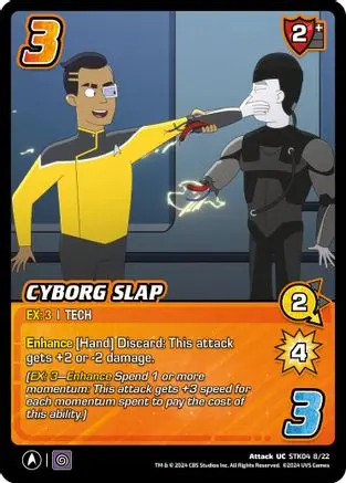 Cyborg Slap - Stk04 8/22 - U 1