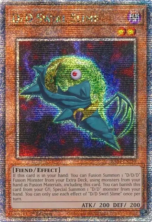D/D Swirl Slime [Ra04-En258] Quarter Century Secret Rare 1