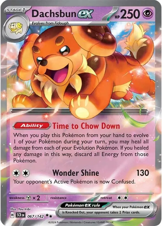 Dachsbun Ex (067/142) [Scarlet & Violet: Stellar Crown] 1