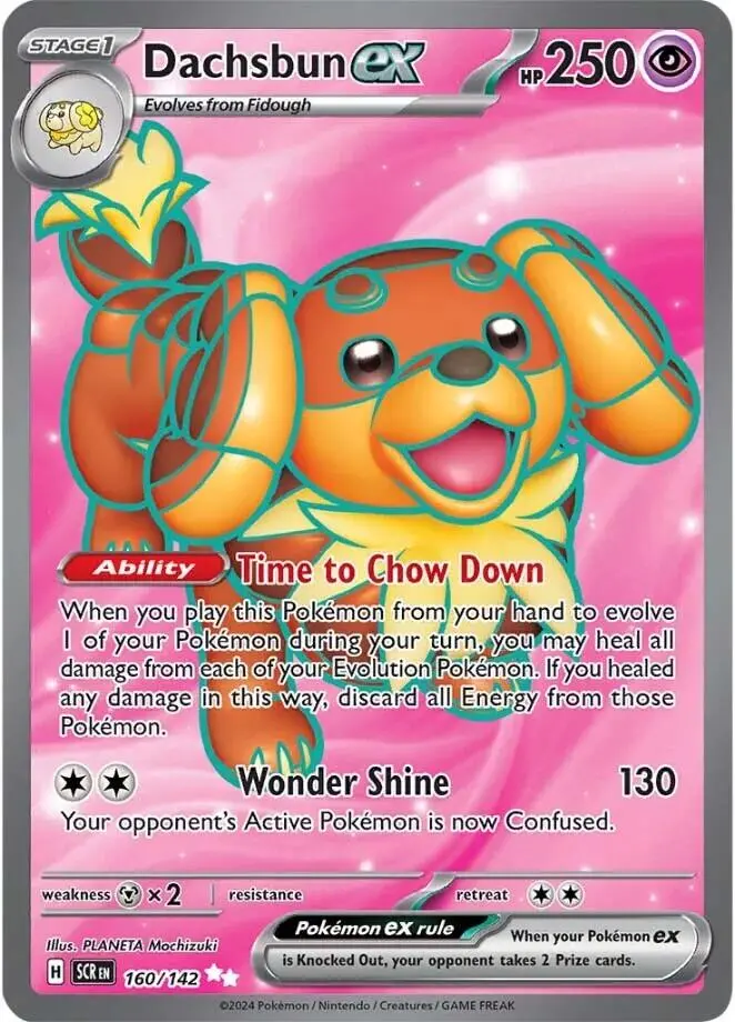 Dachsbun Ex (160/142) [Scarlet & Violet: Stellar Crown] 1