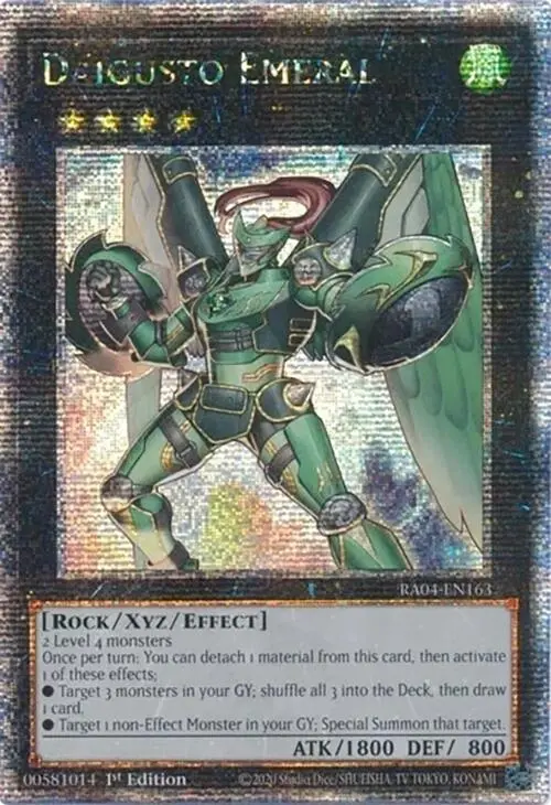 Daigusto Emeral [Ra04-En163] Quarter Century Secret Rare 1