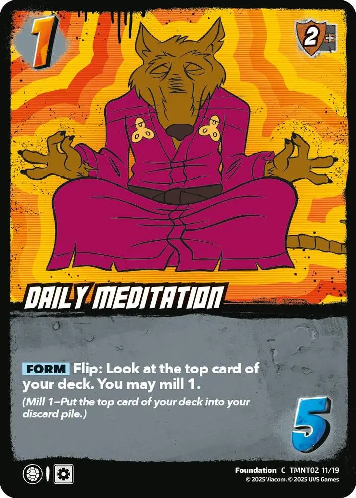 Daily Meditation (Tmnt02) - Teenage Mutant Ninja Turtles (Tmnt) 1