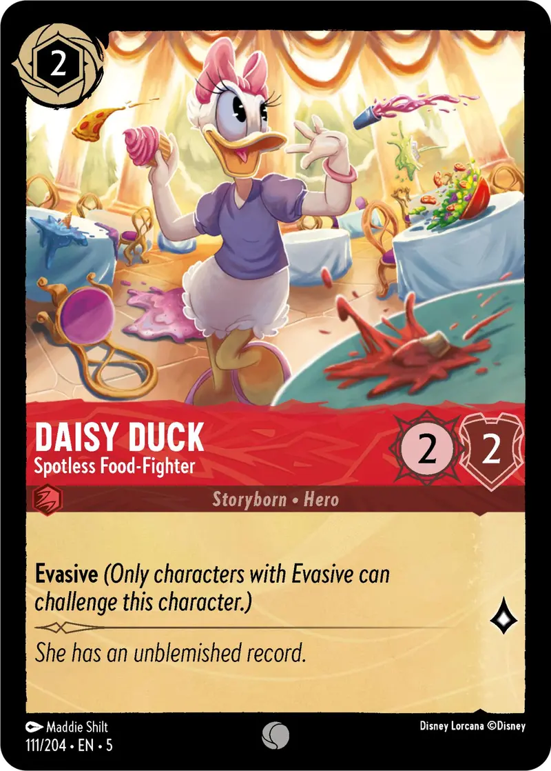 Daisy Duck - Spotless Food-Fighter (111/204) [Shimmering Skies] 1