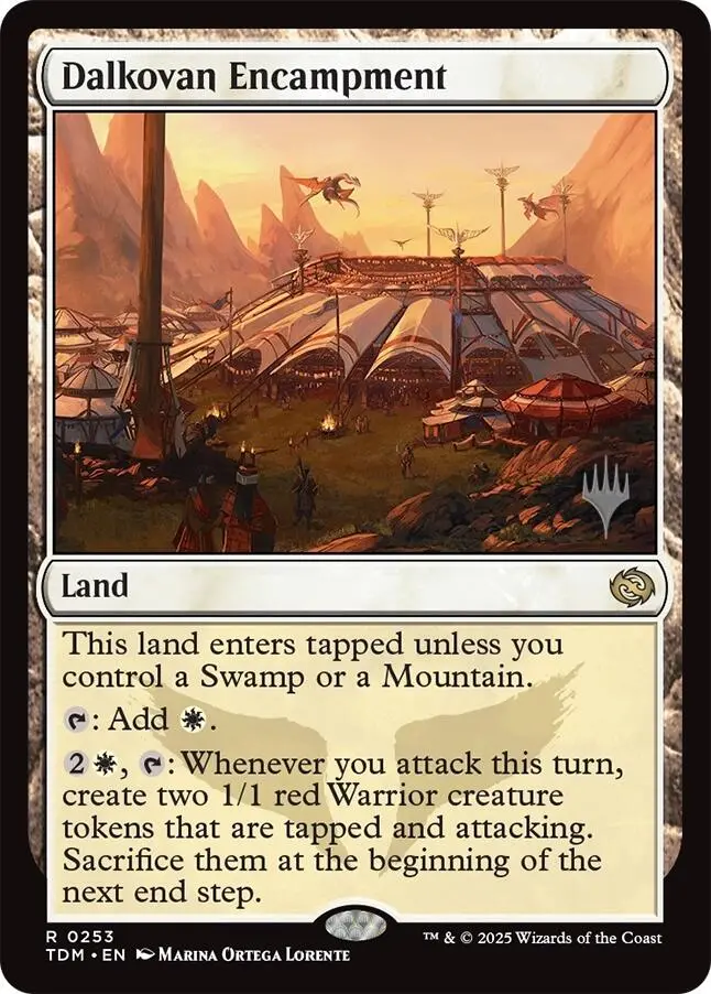 Dalkovan Encampment (Promo Pack) [Tarkir: Dragonstorm Promos] 1