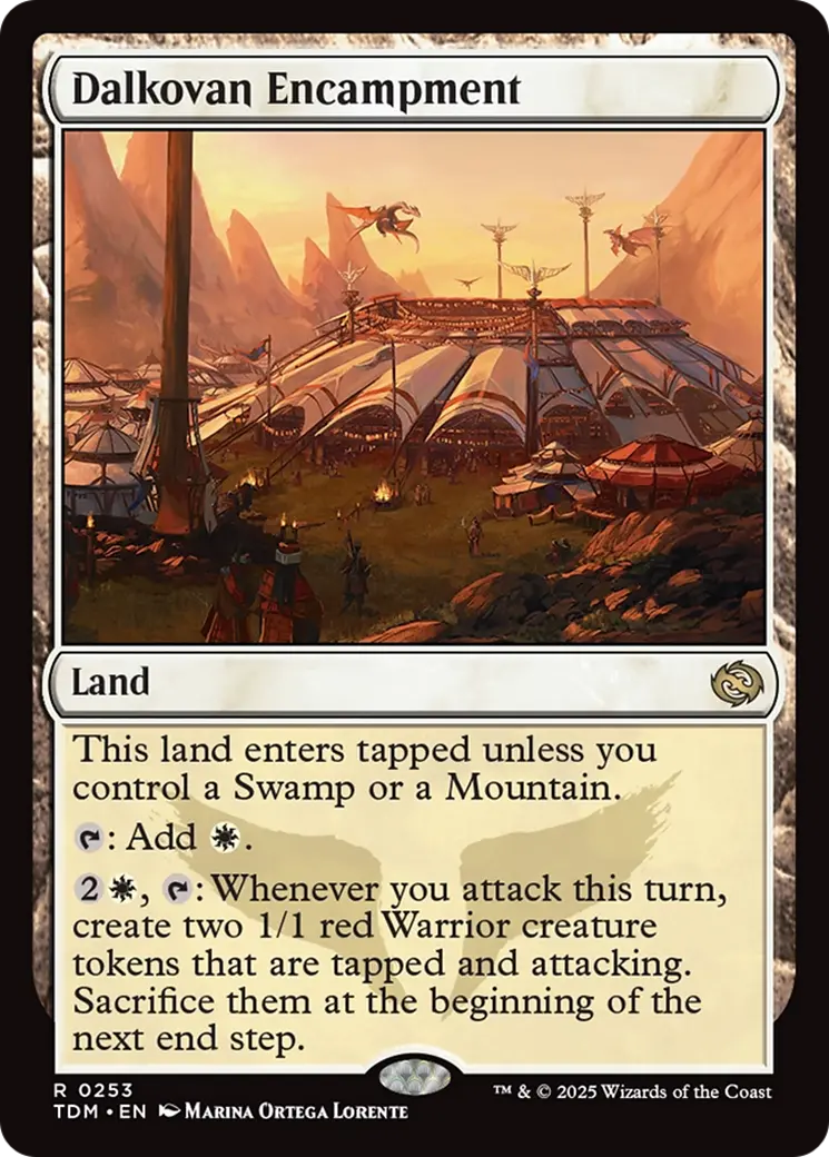 Dalkovan Encampment [Tarkir: Dragonstorm] 1