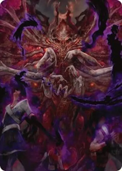 Damnation Art Card [Duskmourn: House Of Horror Art Series] 1