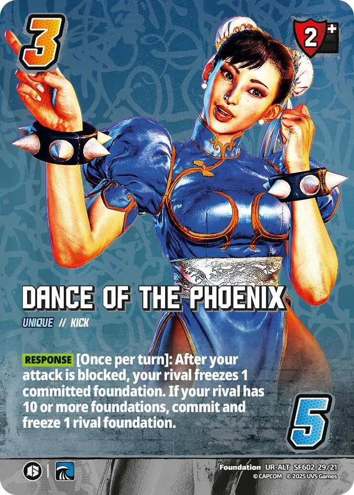 Dance Of The Phoenix (Alternate Art) - Challenger Series: Street Fighter 6 (Sf6) 1