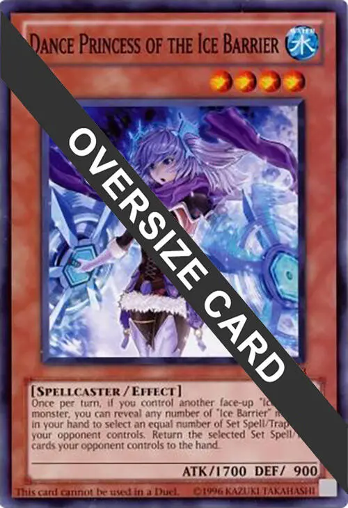 Dance Princess Of The Ice Barrier (Oversized) [Stbl-En033] Promo 1