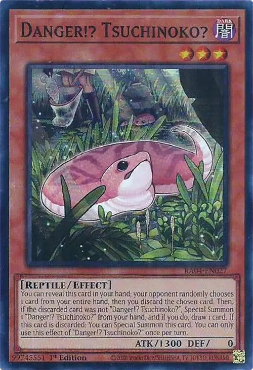 Danger!? Tsuchinoko? [Ra04-En027] Super Rare 1