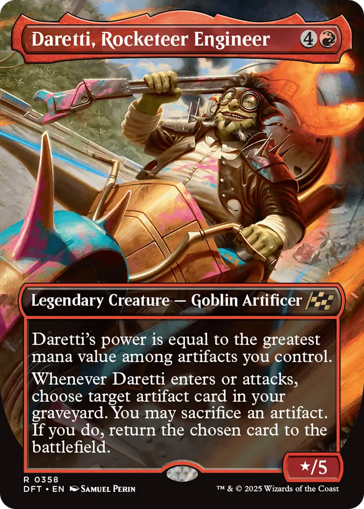 Daretti, Rocketeer Engineer (Borderless) [Aetherdrift] 1