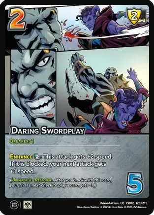 Daring Swordplay 1