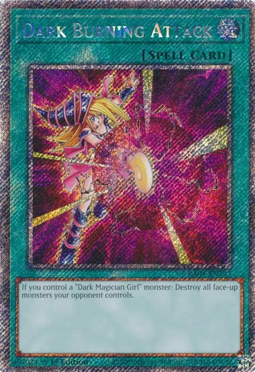 Dark Burning Attack [Ra04-En245] Platinum Secret Rare 1