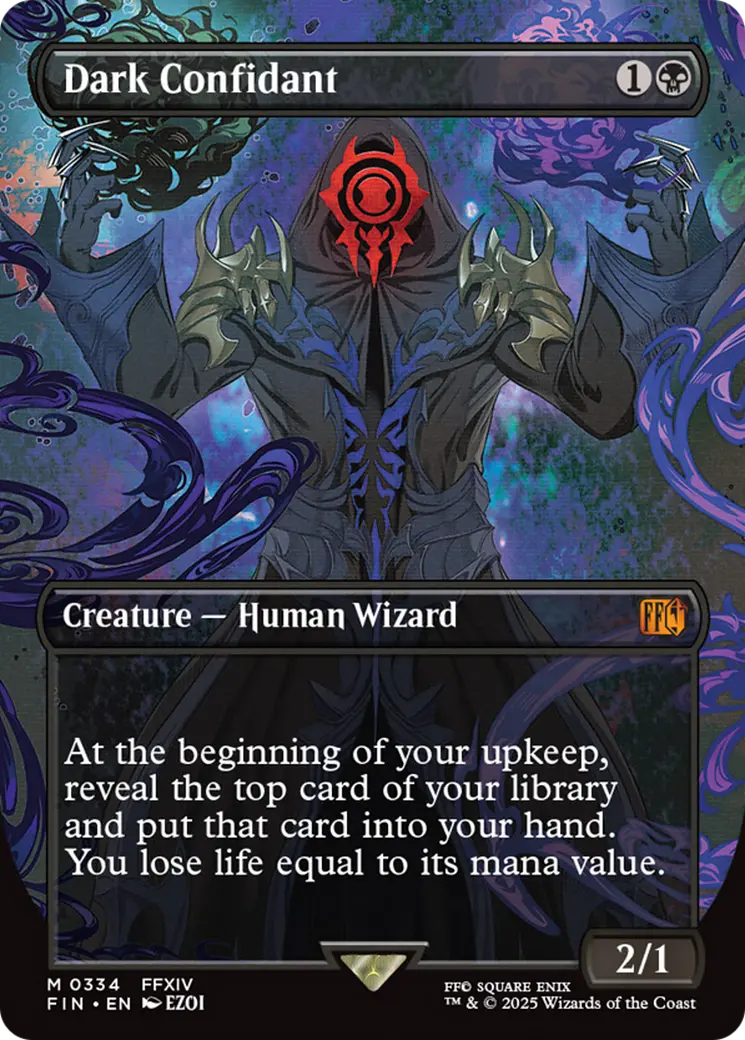 Dark Confidant (Borderless) [Final Fantasy] 1