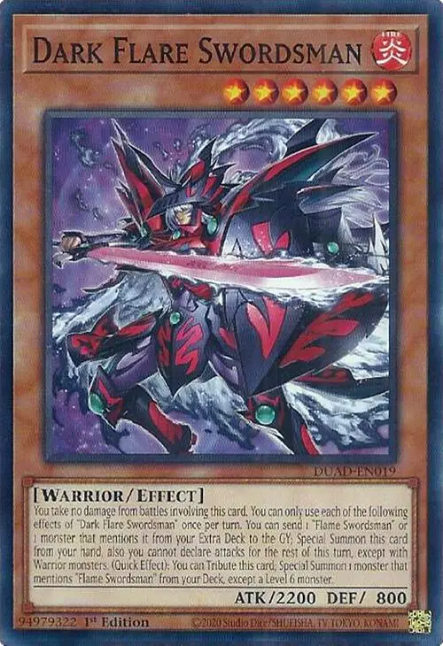 Dark Flare Swordsman [Duad-En019] Common 1