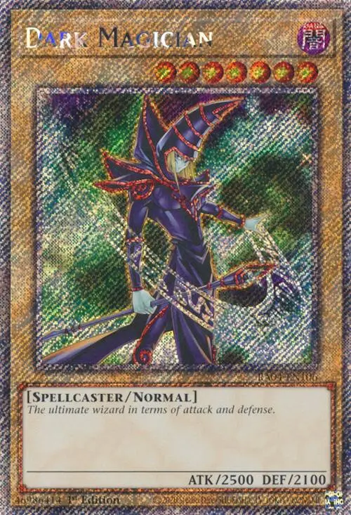 Dark Magician (6Th Art) [Ra04-En106] Platinum Secret Rare 1