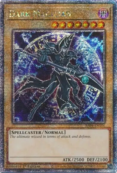 Dark Magician (7Th Art) [Ra04-En106] Quarter Century Secret Rare 1