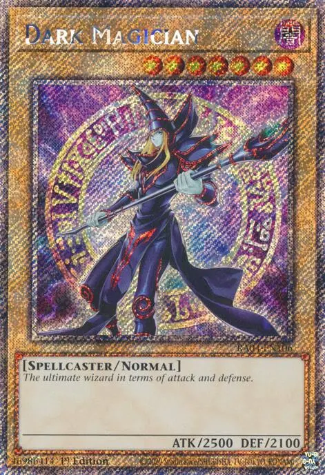 Dark Magician (8Th Art) [Ra04-En106] Platinum Secret Rare 1