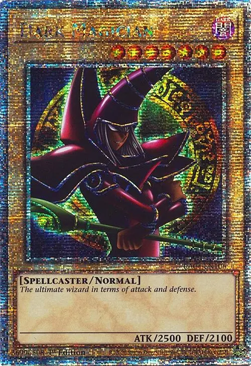Dark Magician (Arkana) [Ra04-En106] Quarter Century Secret Rare 1