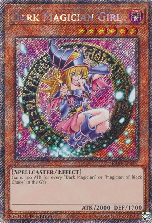 Dark Magician Girl (3Rd Art) [Ra04-En107] Platinum Secret Rare 1