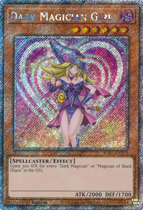 Dark Magician Girl (Platinum Secret Rare) [Ra03-En123] Platinum Secret Rare 1
