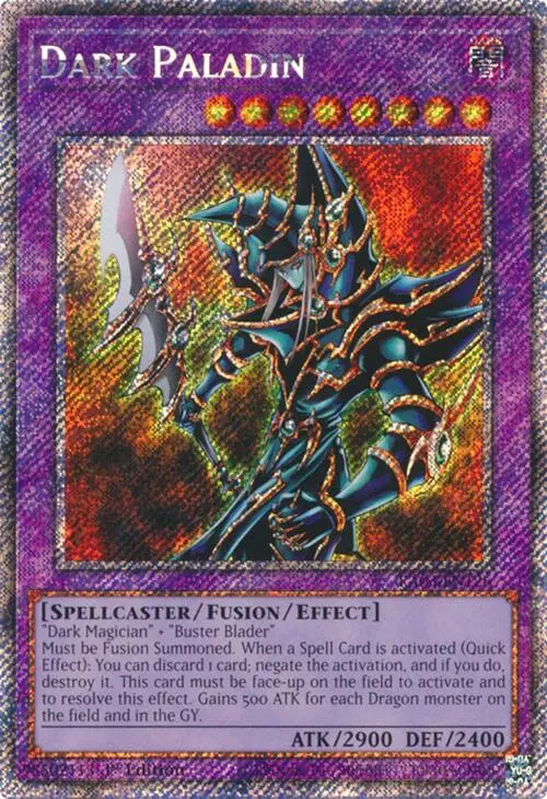 Dark Paladin (Platinum Secret Rare) [Ra03-En126] Platinum Secret Rare 1